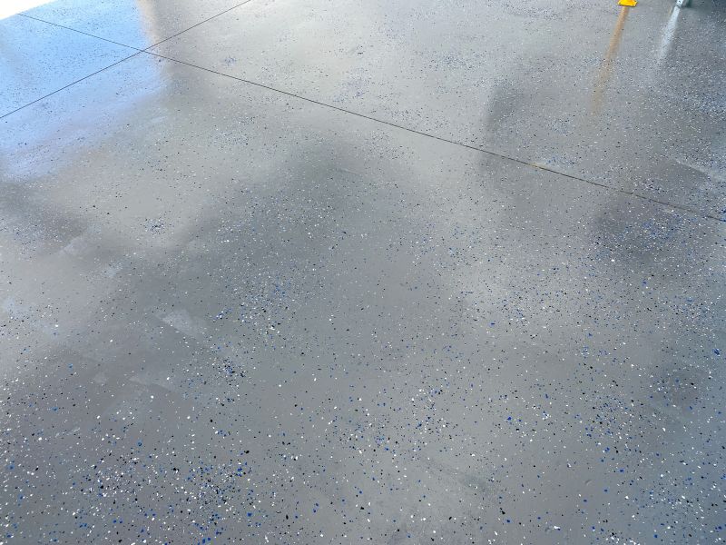 Finished Epoxy Garage Floor