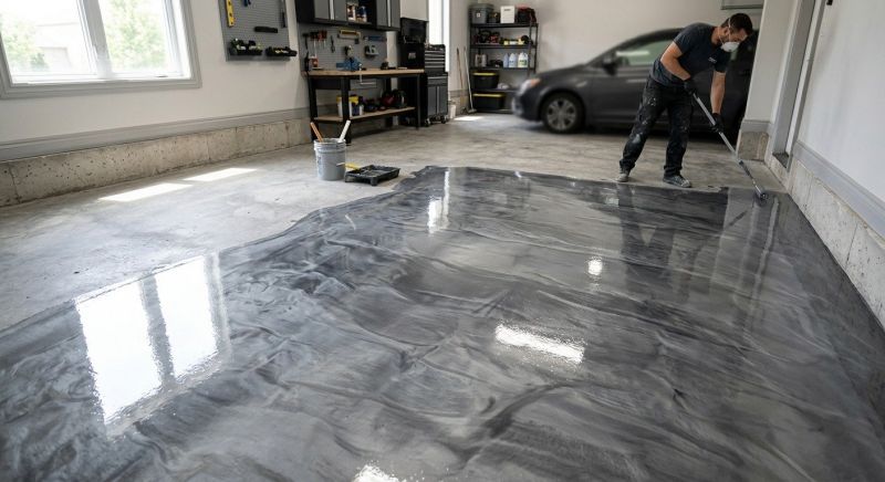 Epoxy Flooring Installation in Greensboro, NC