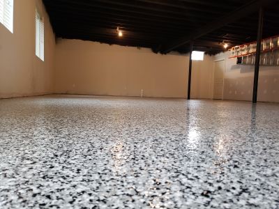 Epoxy Garage Flooring Installation in Fairfax, VA