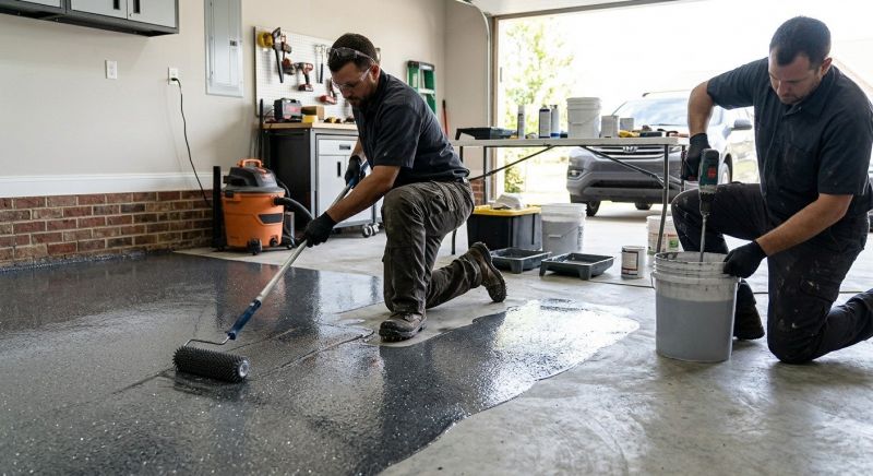 Floor Epoxy Service in Winston Salem, NC