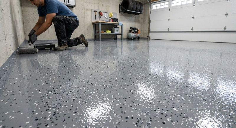 Floor Epoxy Service in Raleigh, NC