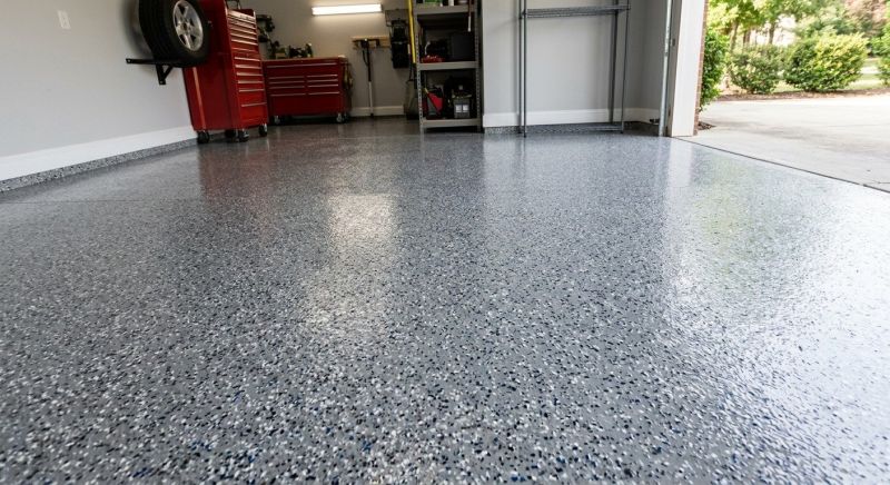 Garage Concrete Coating in Charlotte, NC