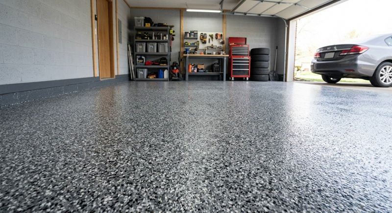 Garage Concrete Coating in Greenville, SC