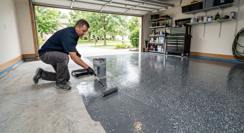 Garage Floor Resurfacing in Greensboro, NC
