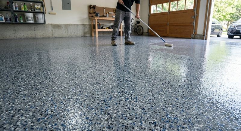 Residential Floor Coating in Alexandria, VA